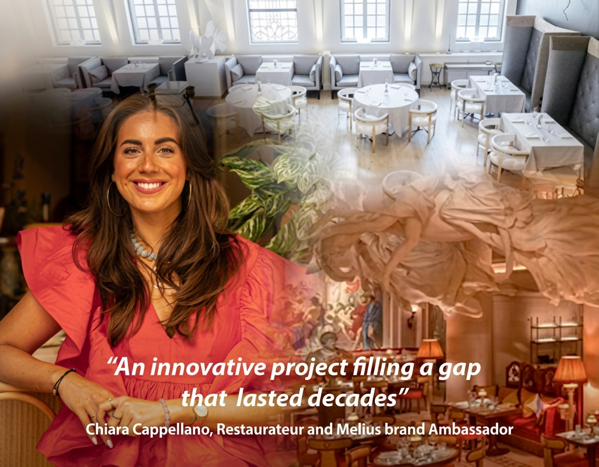 Melius ambassador and Italian dining collage